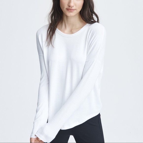 rag & bone Tops - NWOT rag & bone Knit Long Sleeve Tee Keyhole Back